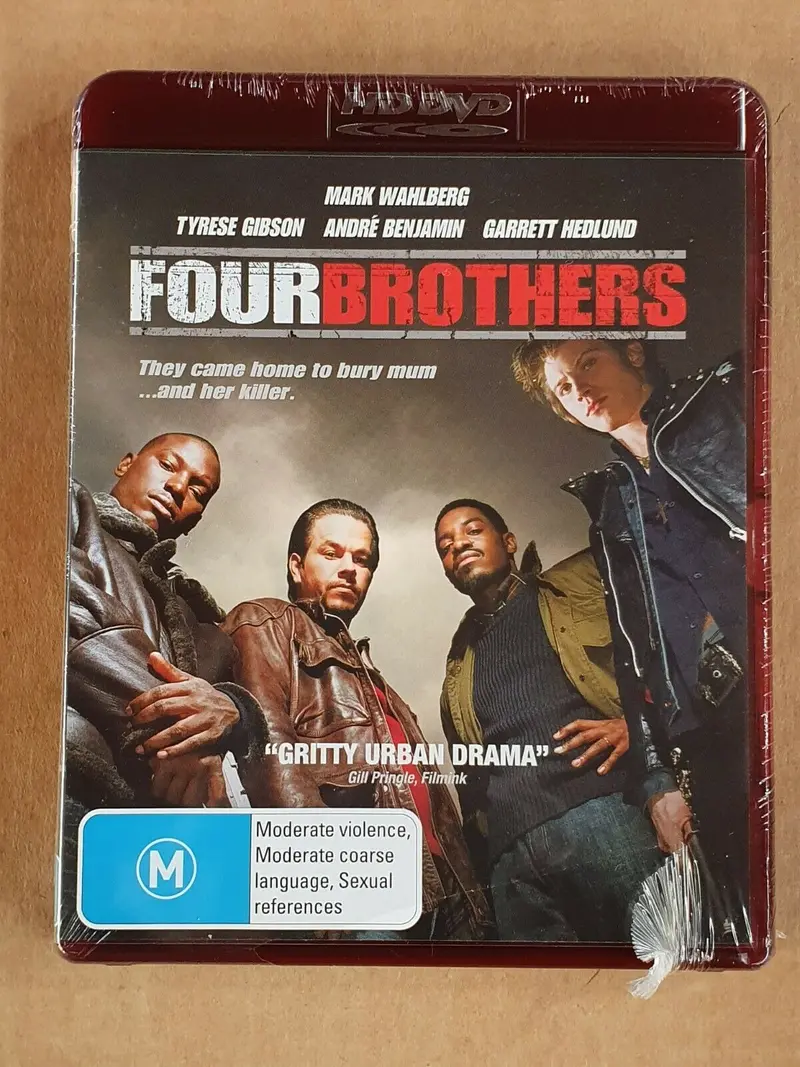 Four Brothers (2005) - Mark Wahlberg  Hd Dvd 1