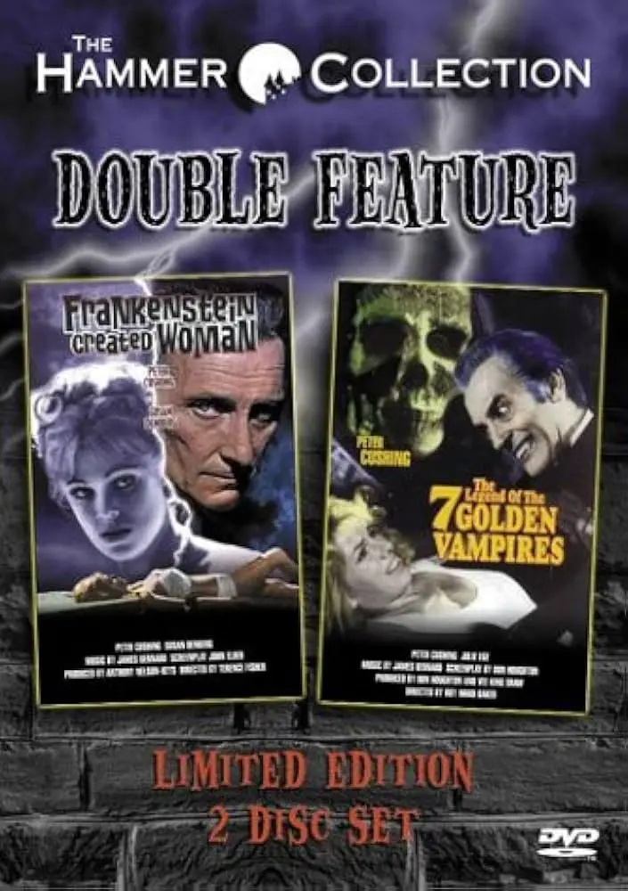 Frankenstein Created Woman & The Legend Of The 7 Golden Vampires  (2 Dvd Set) 1