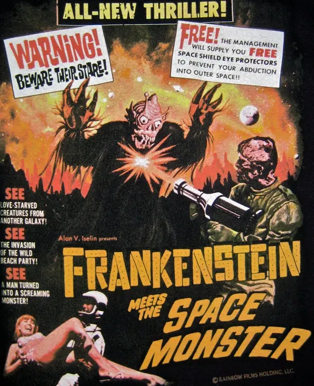 Frankenstein Meets The Space Monster (1965) - James Karen  Dvd 1