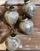 French Glass "Antiqued" Baubles - Small | Christmas Ornament 1