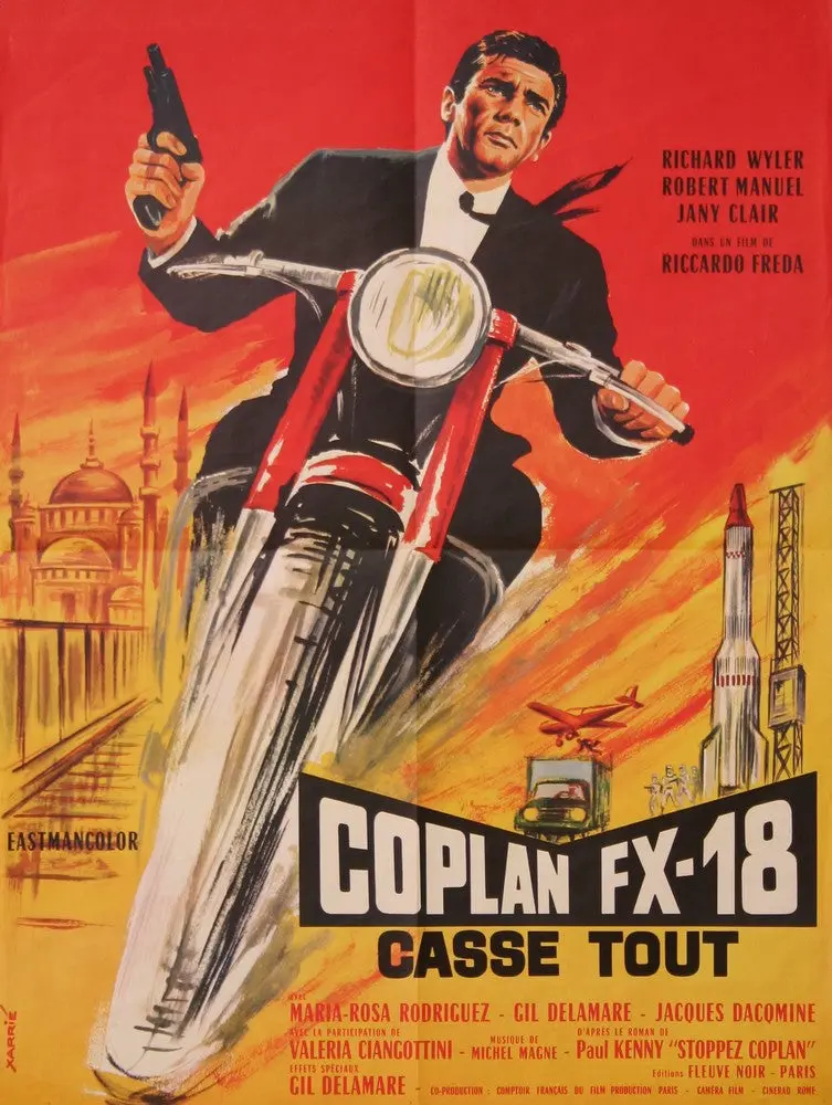 Fx 18 Superspy Aka Coplan Fx 18 Casse Tout (1965) - Richard Wyler  Dvd 1