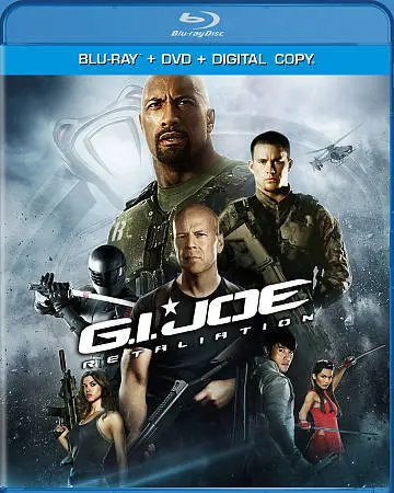 G.I. Joe: Retaliation (2013) - Dwayne Johnson  Blu-Ray 3D + Blu-Ray 1