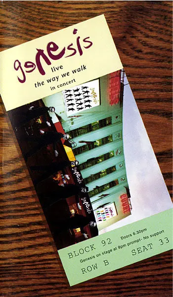 Genesis : The Way We Walk - Live In Concert (1992)  Dvd 1