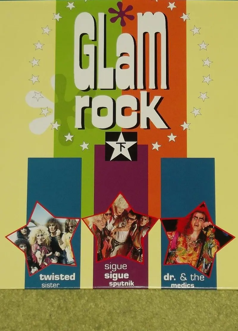 Glam Rock : Vol. 1 ( T-Rex/The Sweet/Twisted Sister/Gary Glitter )  Dvd 1