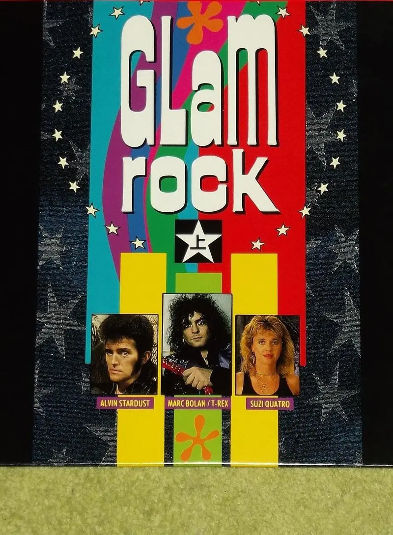 Glam Rock : Vol. 2 ( Alice Cooper/Sparks/Suzi Quatro/T-Rex/Mud )  Dvd 1