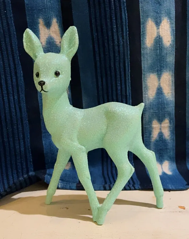 Glitter Bambi - Light Green "Mint" | Ino Schaller 1