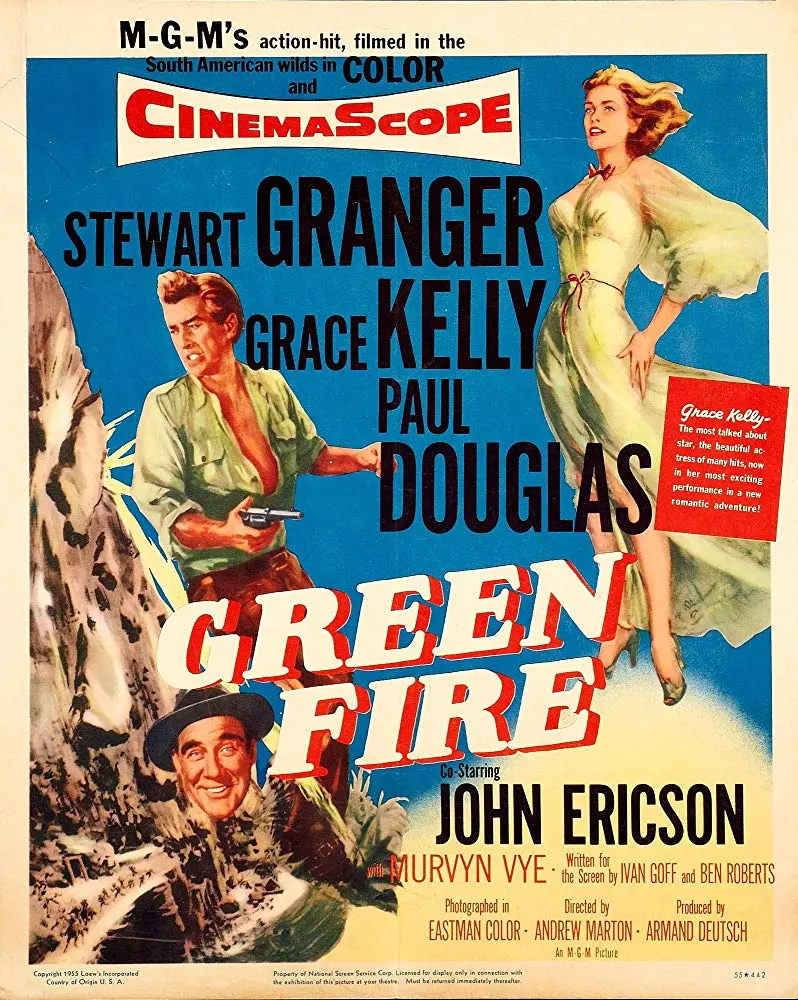 Green Fire (1954) - Stewart Granger  Dvd 1