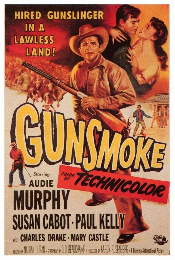 Gunsmoke (1953) - Audie Murphy  Dvd 1