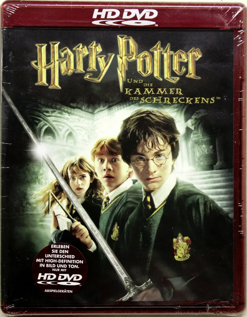 Harry Potter And The Chamber Of Secrets (2002) - Daniel Radcliffe  Hd Dvd 1