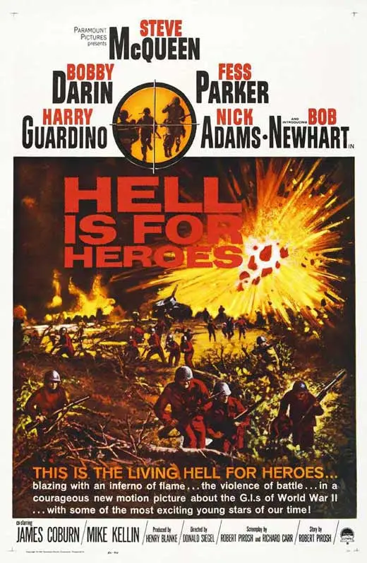 Hell Is For Heroes (1962) - Steve Mcqueen  Dvd 1