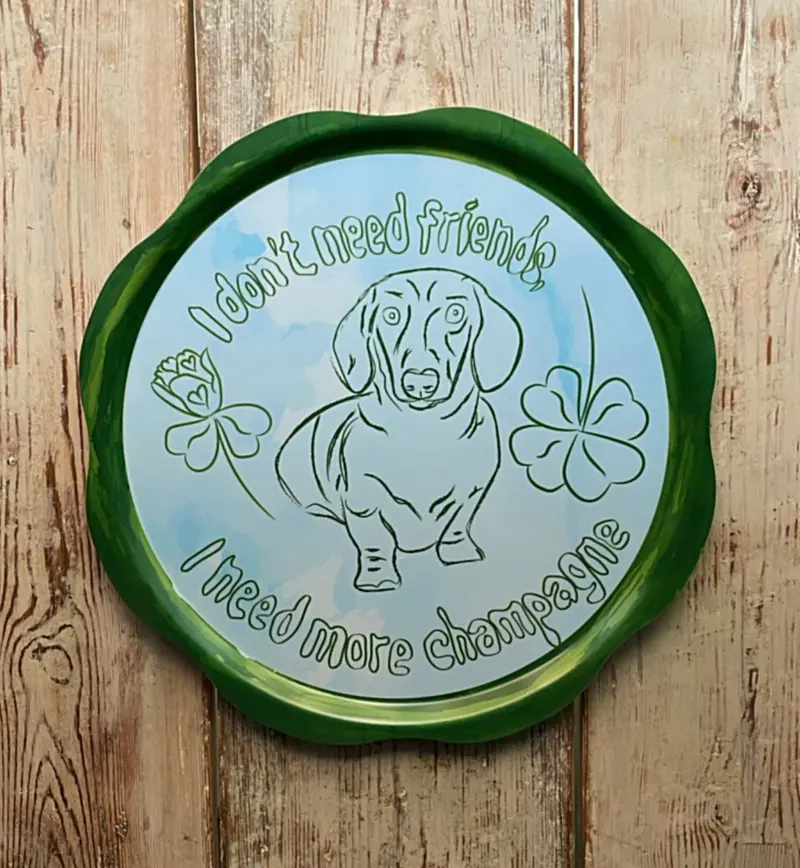 I Don't Need Tray (Dirty Blue) 1