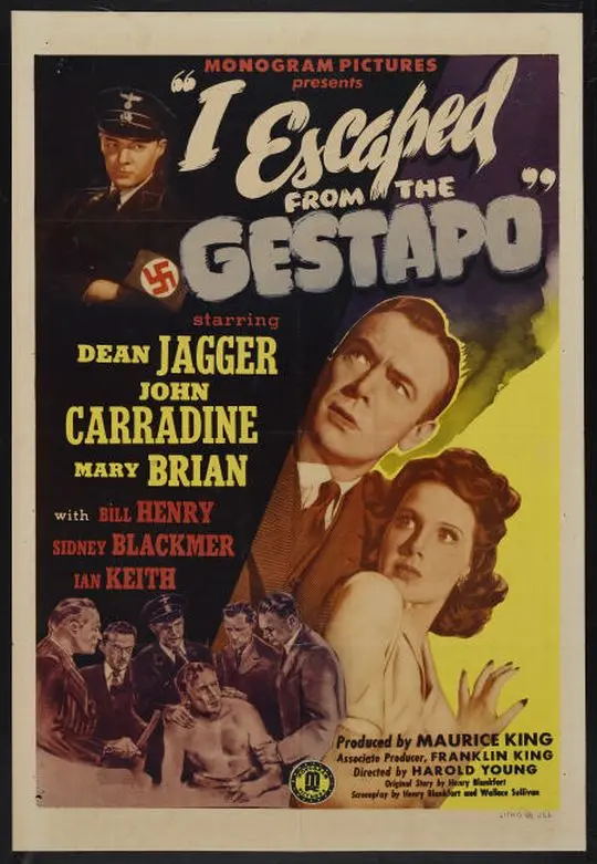 I Escaped From The Gestapo (1943) - Dean Jagger  Dvd 1