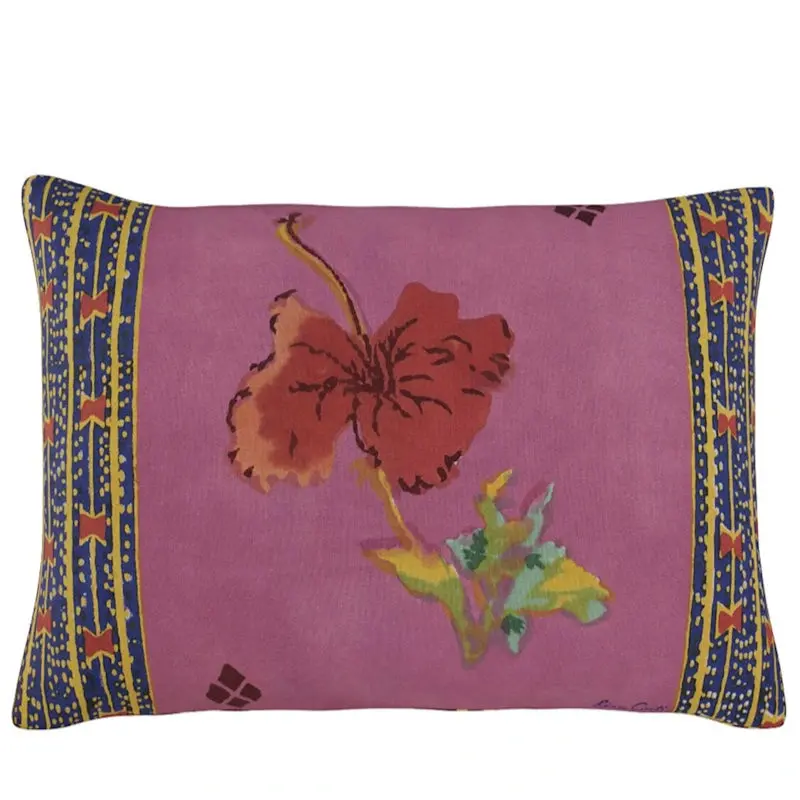 Ibisco Pink Cushion | Lisa Corti 1