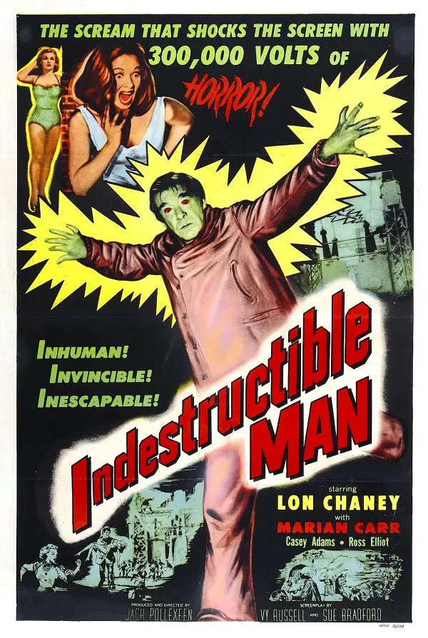 Indestructible Man (1956) - Lon Chaney Jr.  Dvd 1