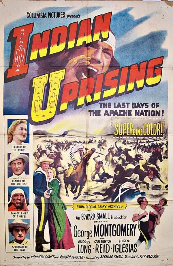 Indian Uprising (1952) - George Montgomery 1