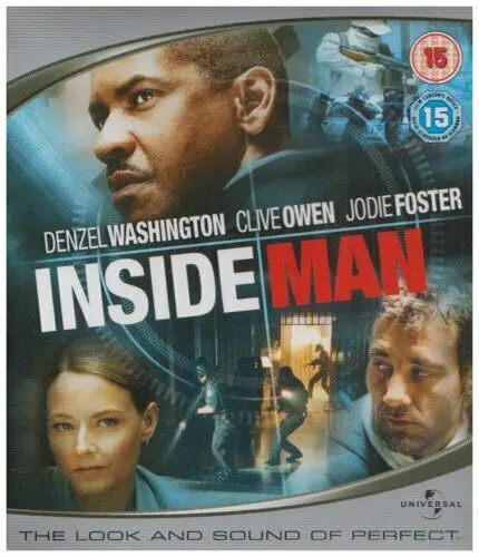 Inside Man (2006) - Denzel Washington  Hd Dvd 1