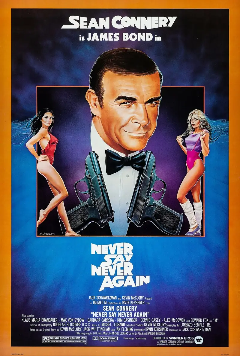 James Bond 007 : Never Say Never Again (1983) - Sean Connery 1