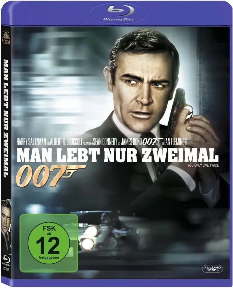 James Bond 007 : You Only Live Twice (1967) - Sean Connery  Blu-Ray 1