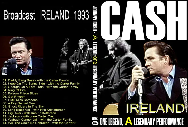 Johnny Cash - Live In Ireland 1993  Dvd 1