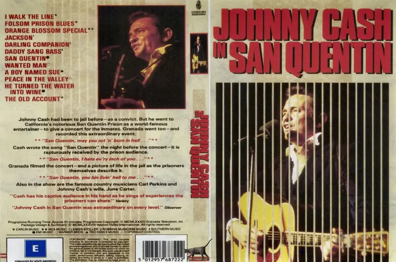 Johnny Cash - Live San Quentin 1968 Dvd 1
