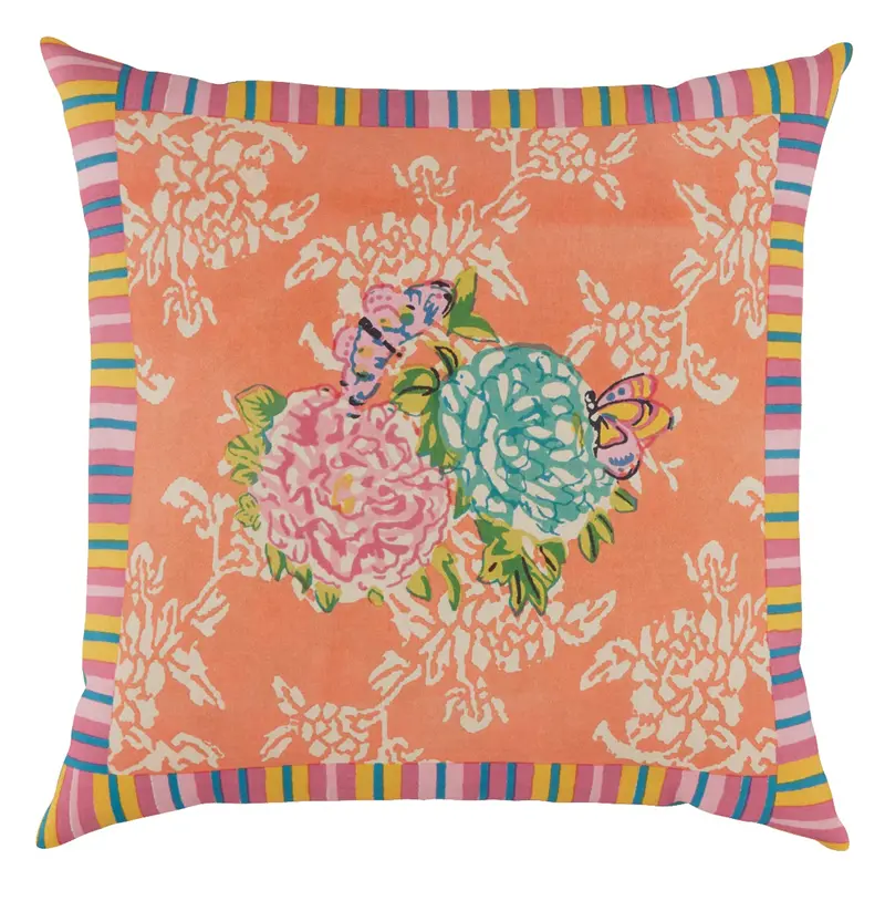Kandem Queen Peach Cushion Cover 45X45 | Lisa Corti 1