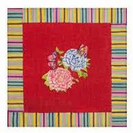 Kandem Queen Red Napkins | Lisa Corti 1