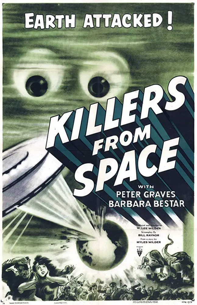 Killers From Space (1954) - Peter Graves  Dvd 1