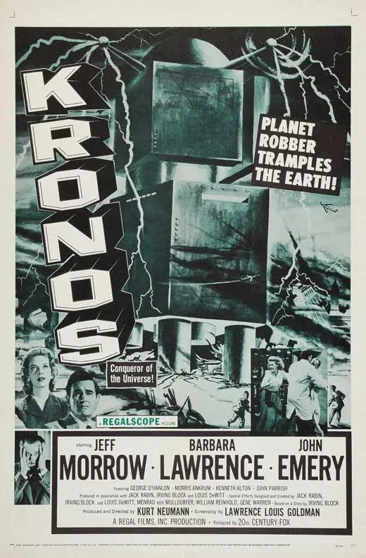 Kronos (1957) - Jeff Morrow  Dvd 1