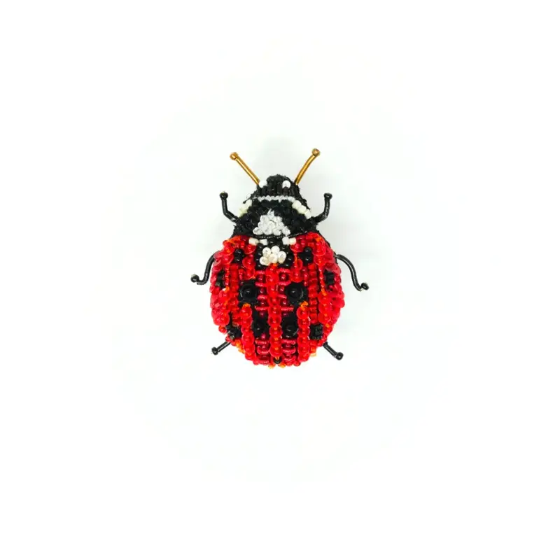 Lady Bird Beetle Brooch Pin | Trovelore 1