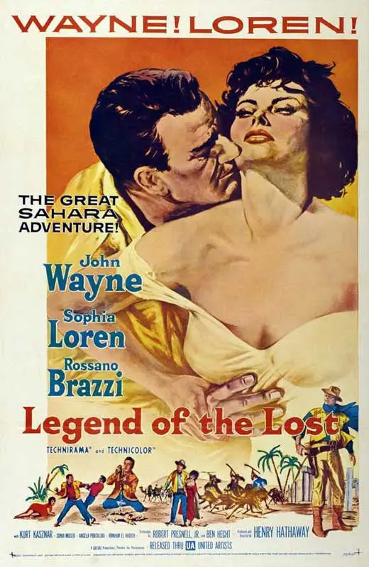 Legend Of The Lost (1957) - John Wayne  Dvd 1
