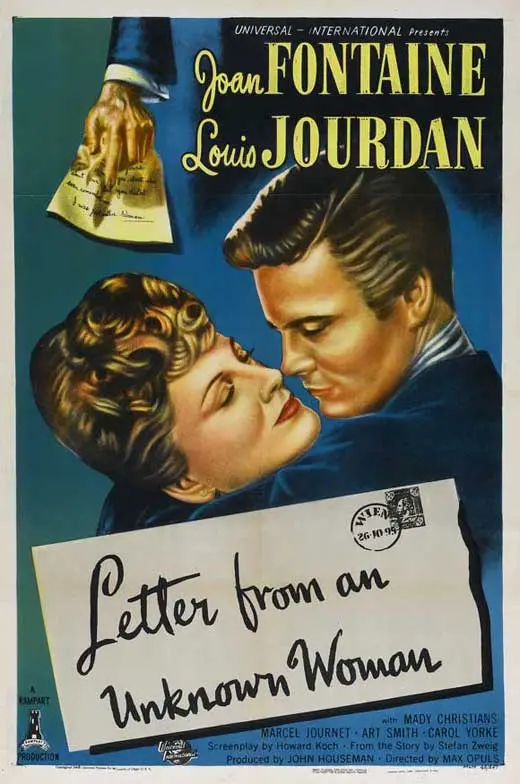Letter From An Unknown Woman (1948) - Joan Fontaine 1