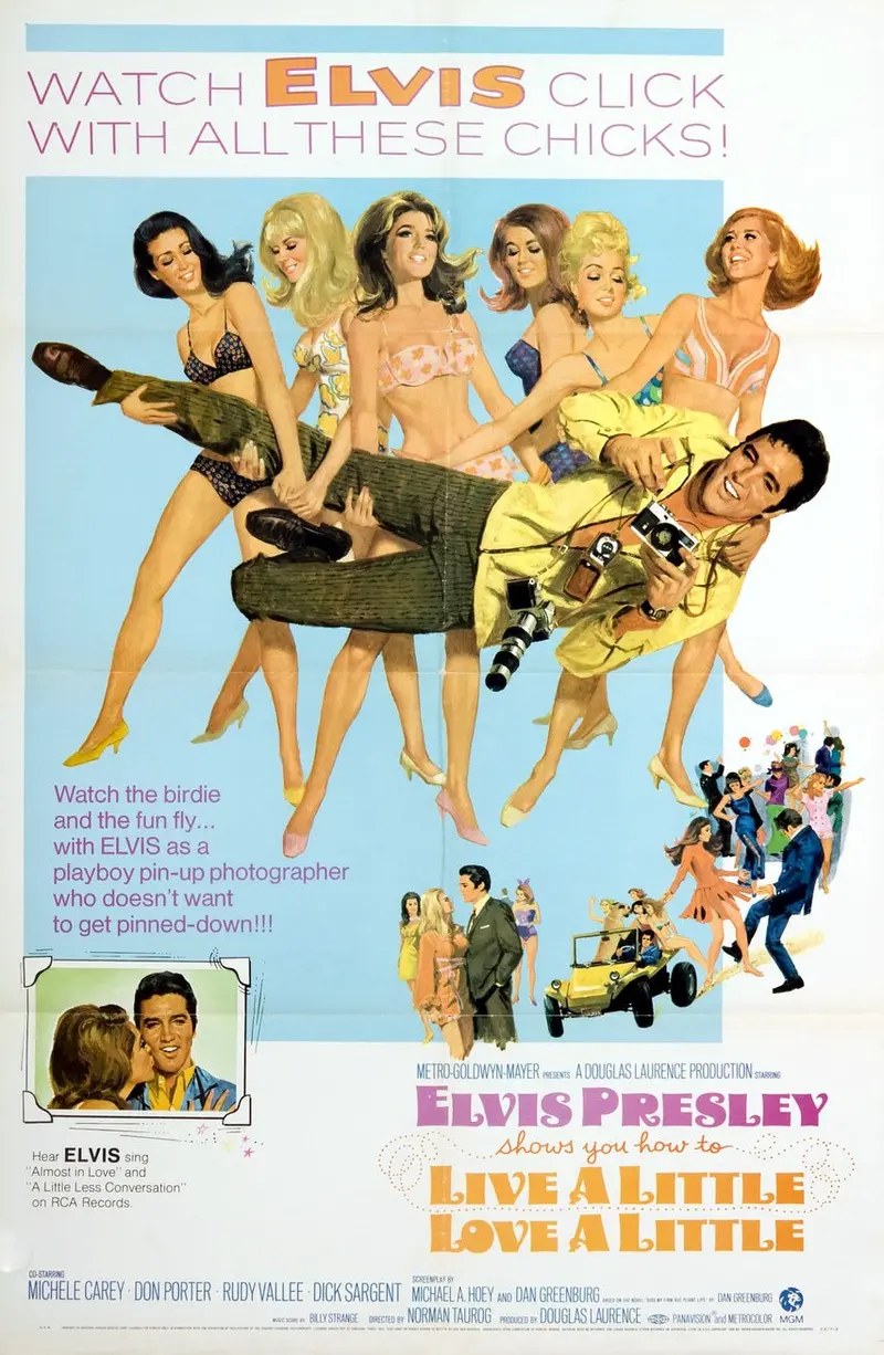 Live A Little Love A Little (1968) - Elvis Presley  Dvd 1