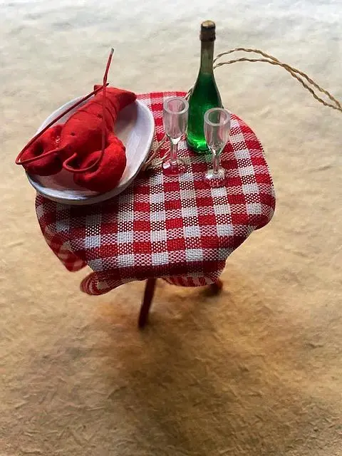 Lobster Dinner For Two Ornament 1
