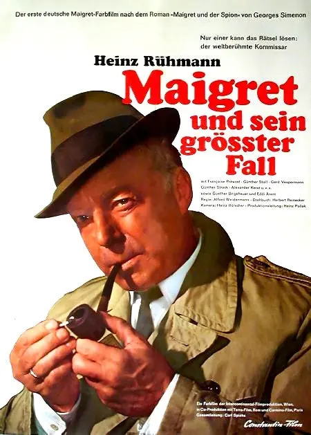 Maigret Und Sein Grösster Fall (1966) - Heinz Rühmann  Dvd 1