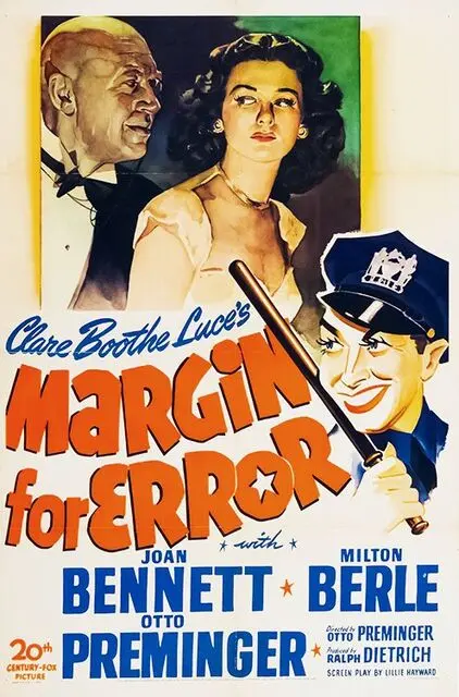 Margin For Error (1943) - Joan Bennett  Dvd 1