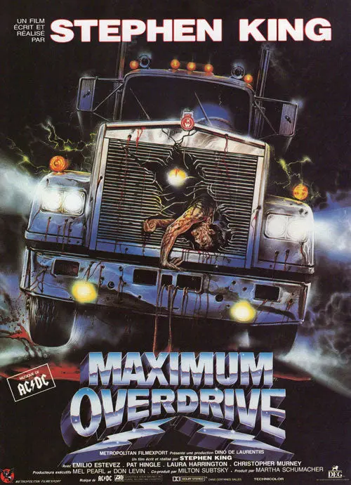 Maximum Overdrive (1986) - Stephen King  Dvd 1