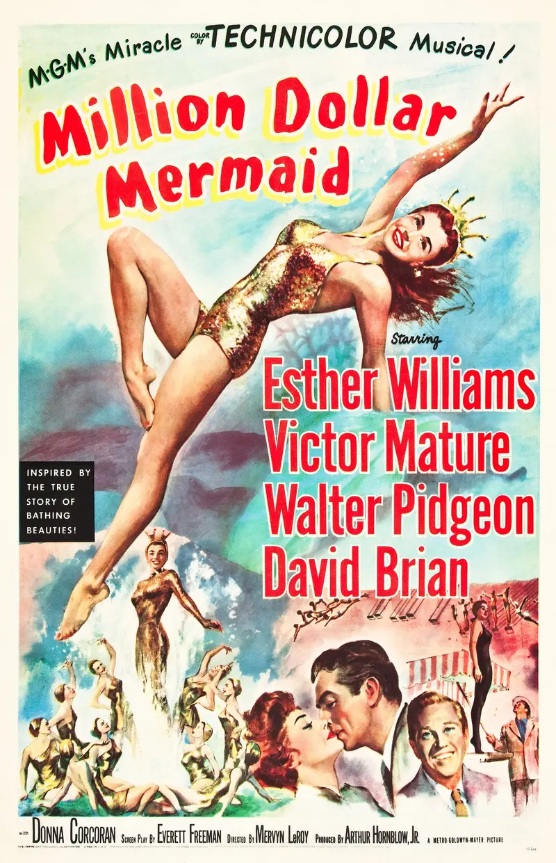 Million Dollar Mermaid (1952) - Esther Williams  Dvd 1