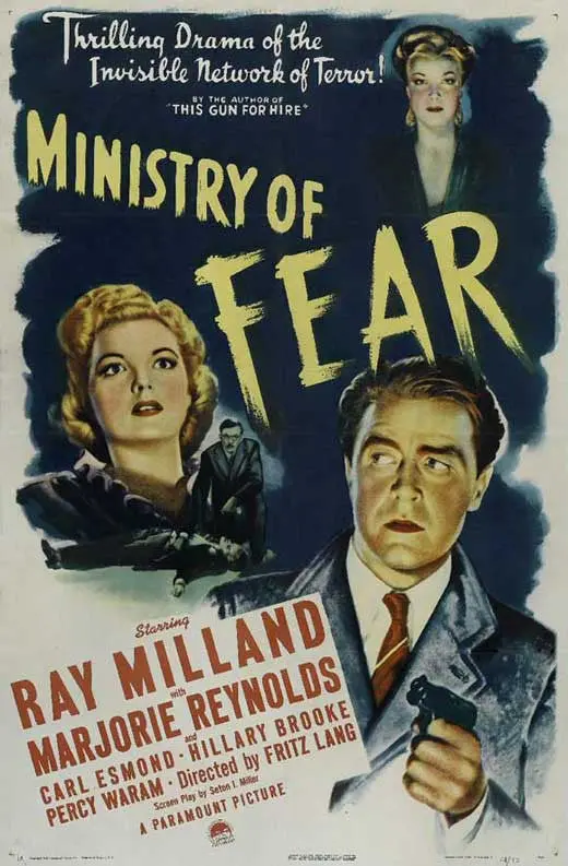 Ministry Of Fear (1944) - Ray Milland    Colorized Version 1