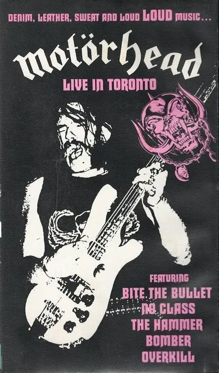 Motörhead Live In Toronto (1982)  Dvd 1