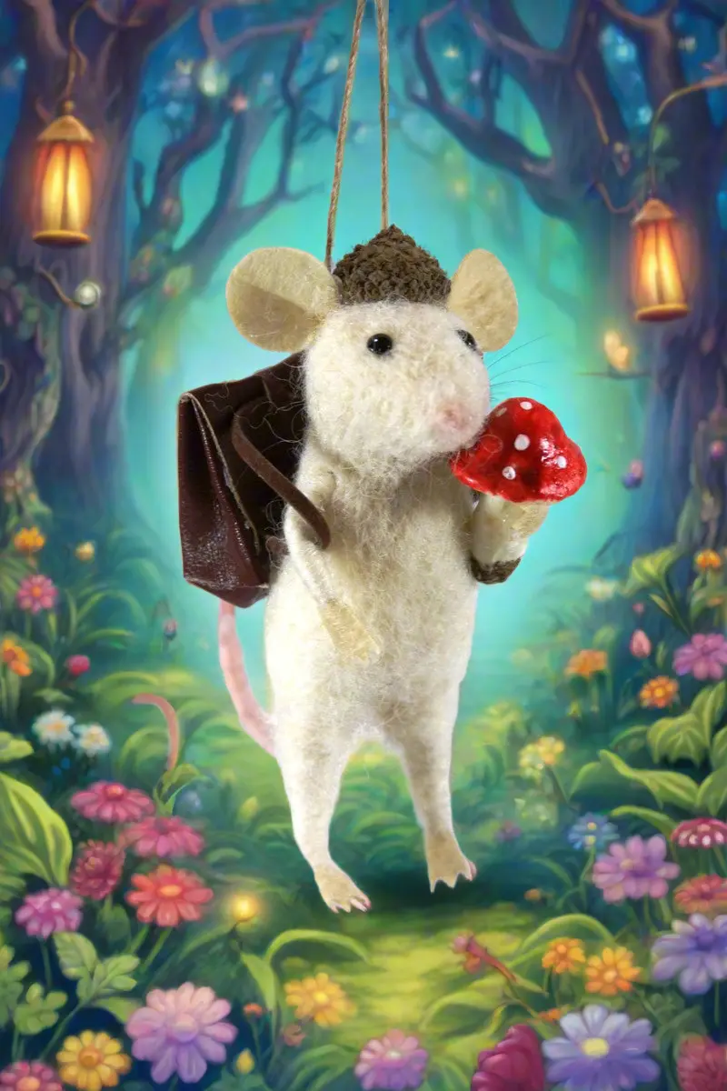 Mouse Hunter | Christmas Ornament 1