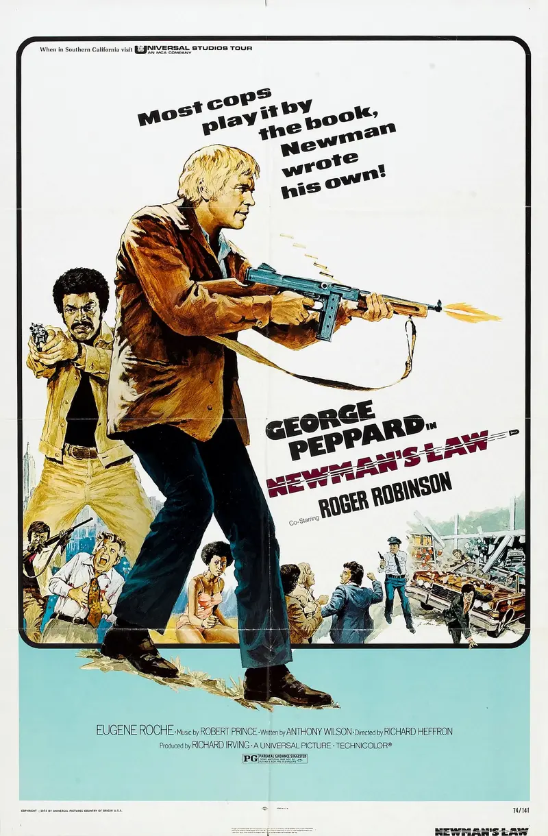Newman´S Law (1974) - George Peppard  Dvd 1