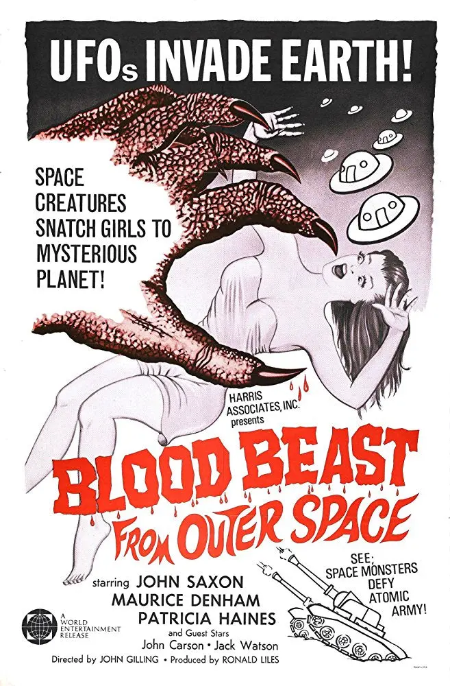 Night Caller Aka Blood Beast From Outer Space (1965) - John Saxon  Dvd 1