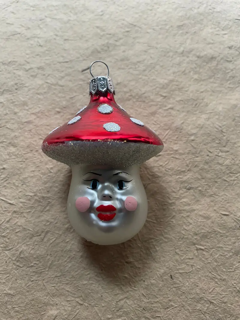 Nostalgic Mushroom Face | Nostalgie Christbaumschmuck 1