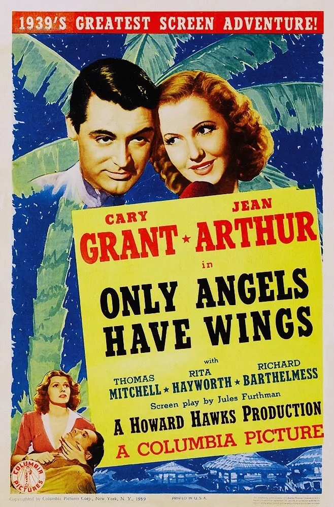 Only Angels Have Wings (1939) - Cary Grant    Colorized Version 1