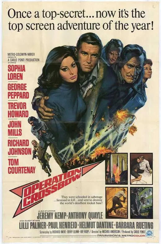 Operation Crossbow (1965) - George Peppard  Dvd 1