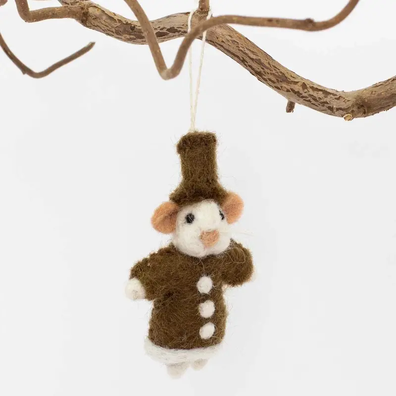 Pepparkaksgubbe - Swedish Gingerbread Man (Mouse) | Christmas Ornament 1