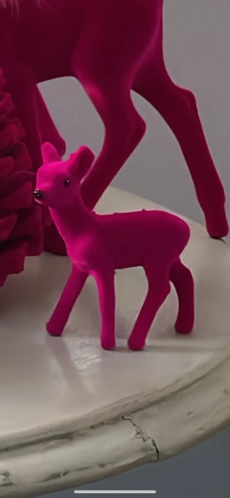 Pink Velvet Bambi - Small | Ino Schaller 1