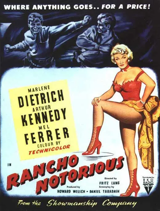 Rancho Notorious (1952) - Marlene Dietrich  Dvd 1