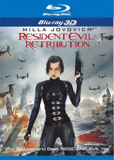 Resident Evil: Retribution (2012) - Milla Jovovich  Blu-Ray 3D + 2D  Codefree 1