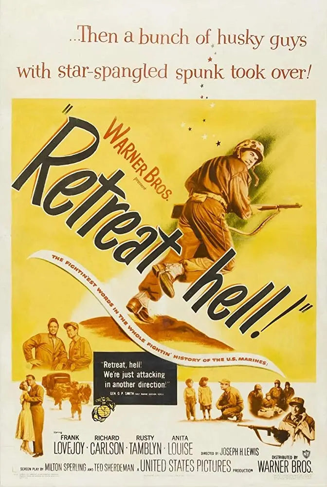 Retreat Hell (1952) - Frank Lovejoy  Colorized Version 1